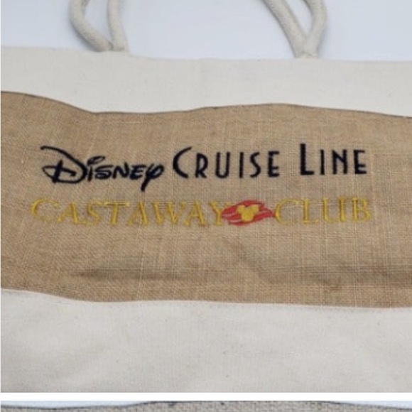 Disney Cruise Line Castaway Tote Bag - Picture 1 of 4